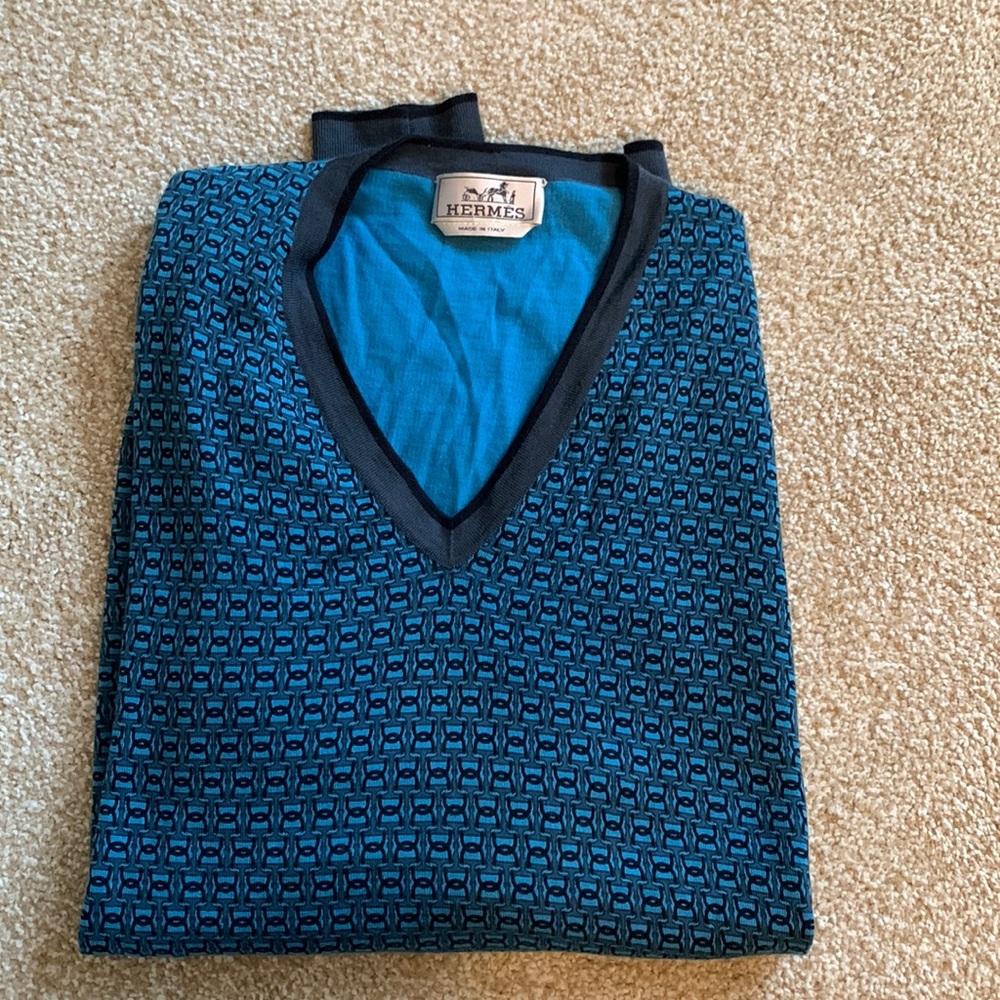 Mens Hermes Cashmere sweater size Large